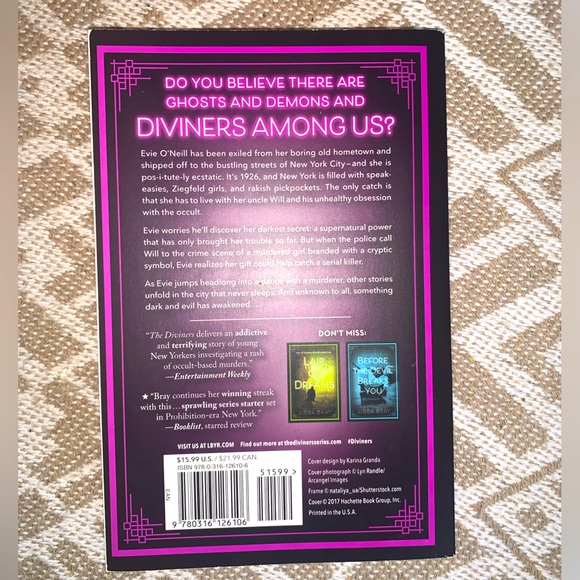 The Diviners by Libby Bray - Picture 3 of 3